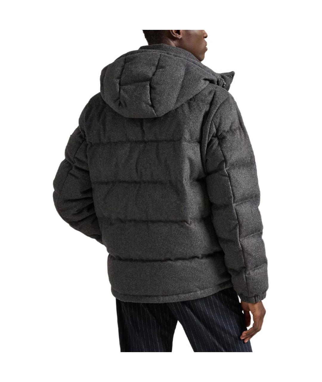 POLO RALPH LAUREN Серый пуховик, фото 4