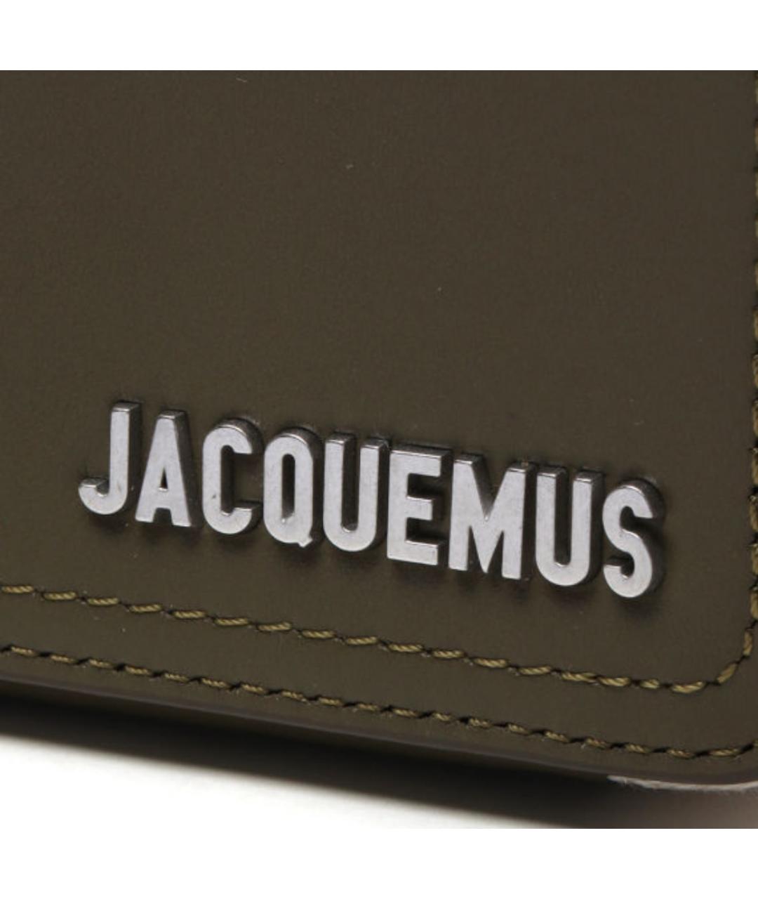 JACQUEMUS Хаки сумка на плечо, фото 4