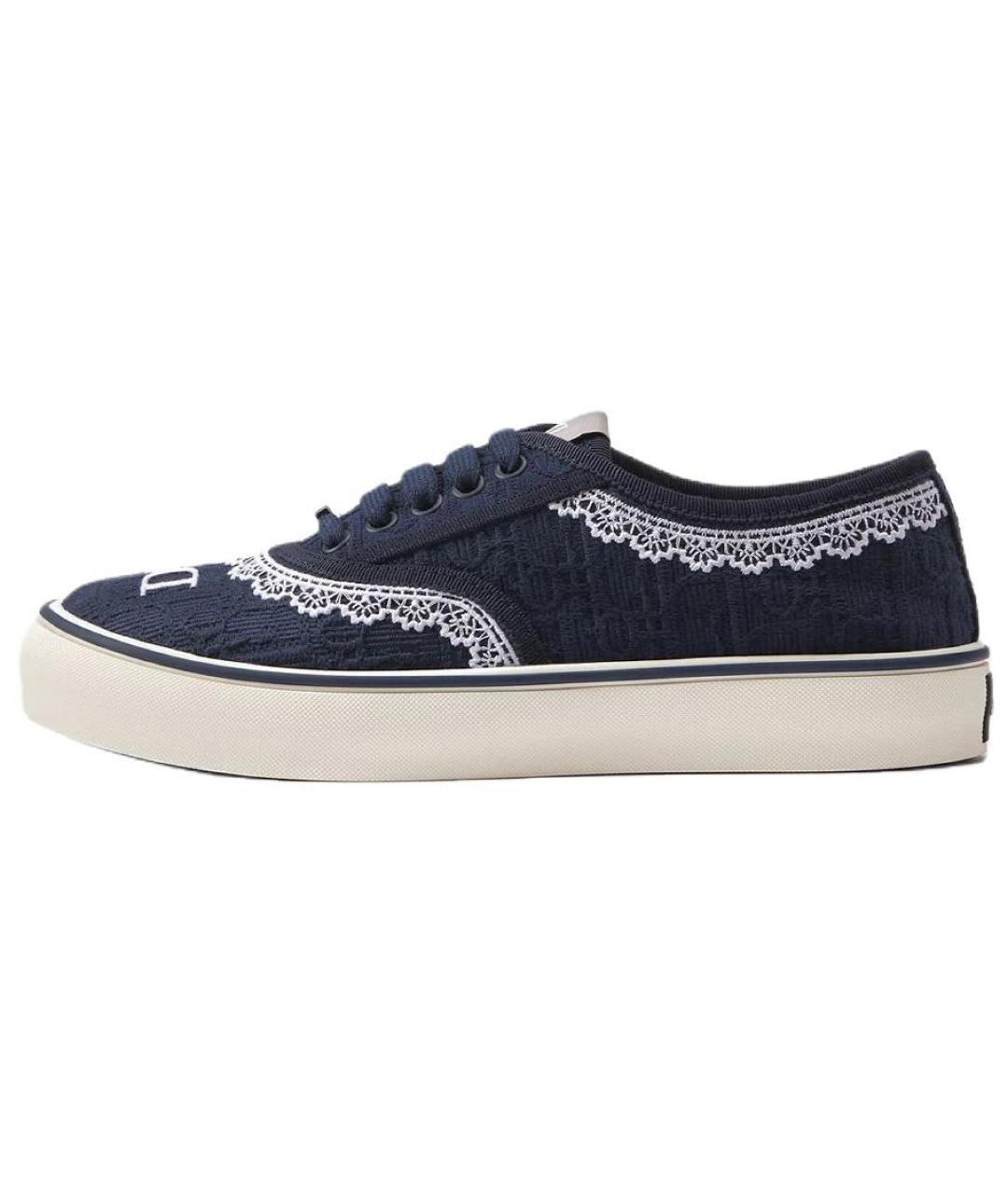 CHRISTIAN DIOR Синие кроссовки, фото 2