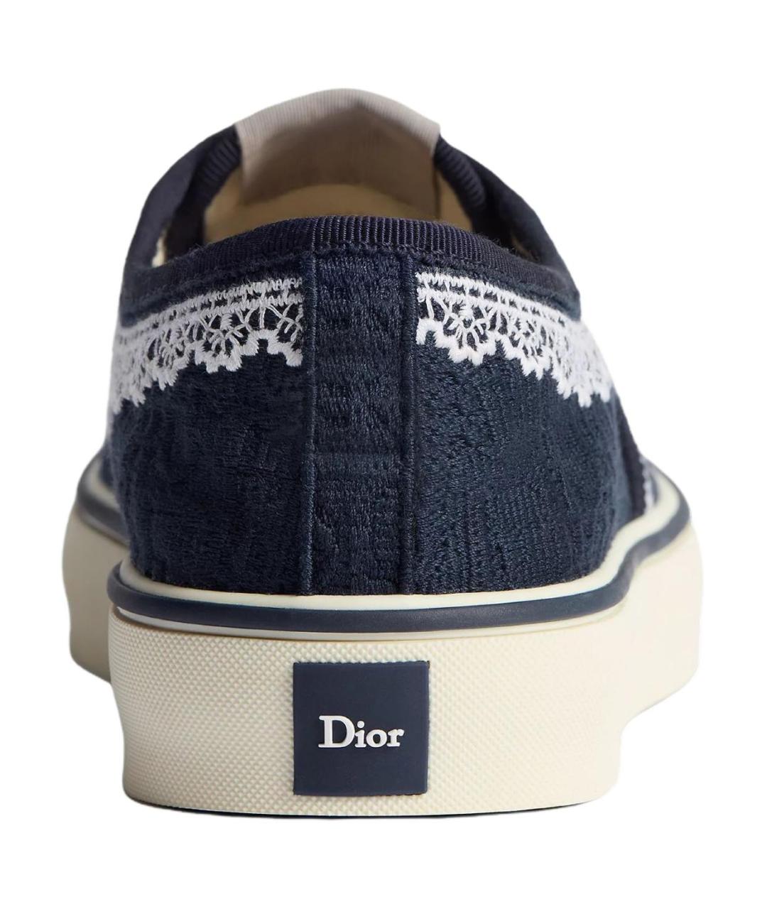 CHRISTIAN DIOR Синие кроссовки, фото 5