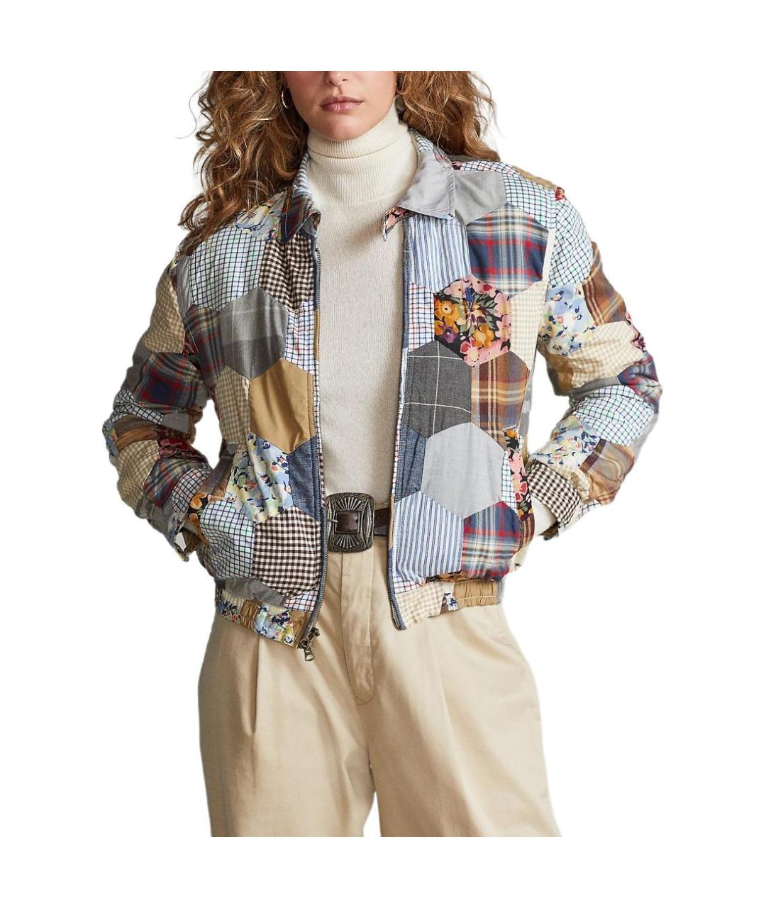 POLO RALPH LAUREN Голубой пуховик, фото 3