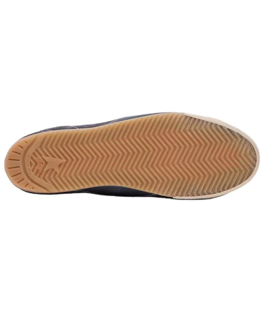 GOLDEN GOOSE DELUXE BRAND Синие низкие кроссовки / кеды, фото 5