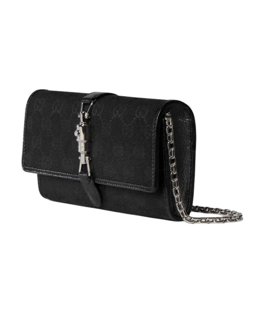 GUCCI Черный кошелек, фото 2