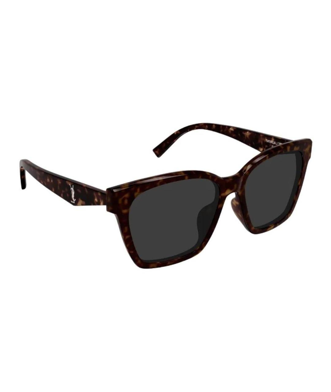 SAINT LAURENT Мульти пластиковые солнцезащитные очки, фото 1