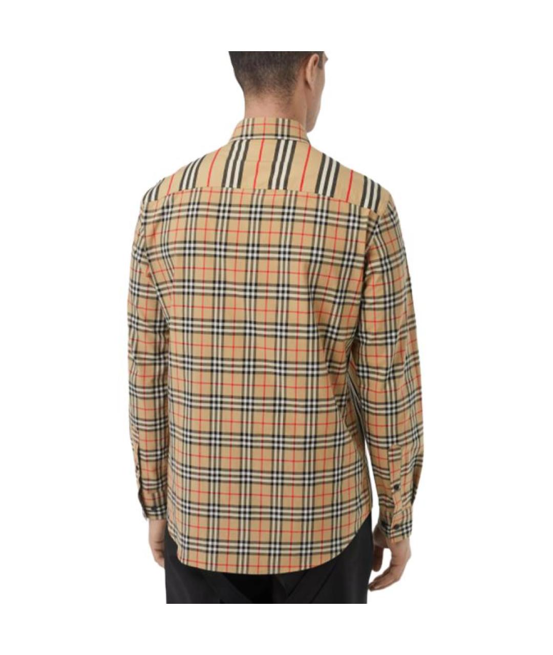 BURBERRY Бежевая кэжуал рубашка, фото 5