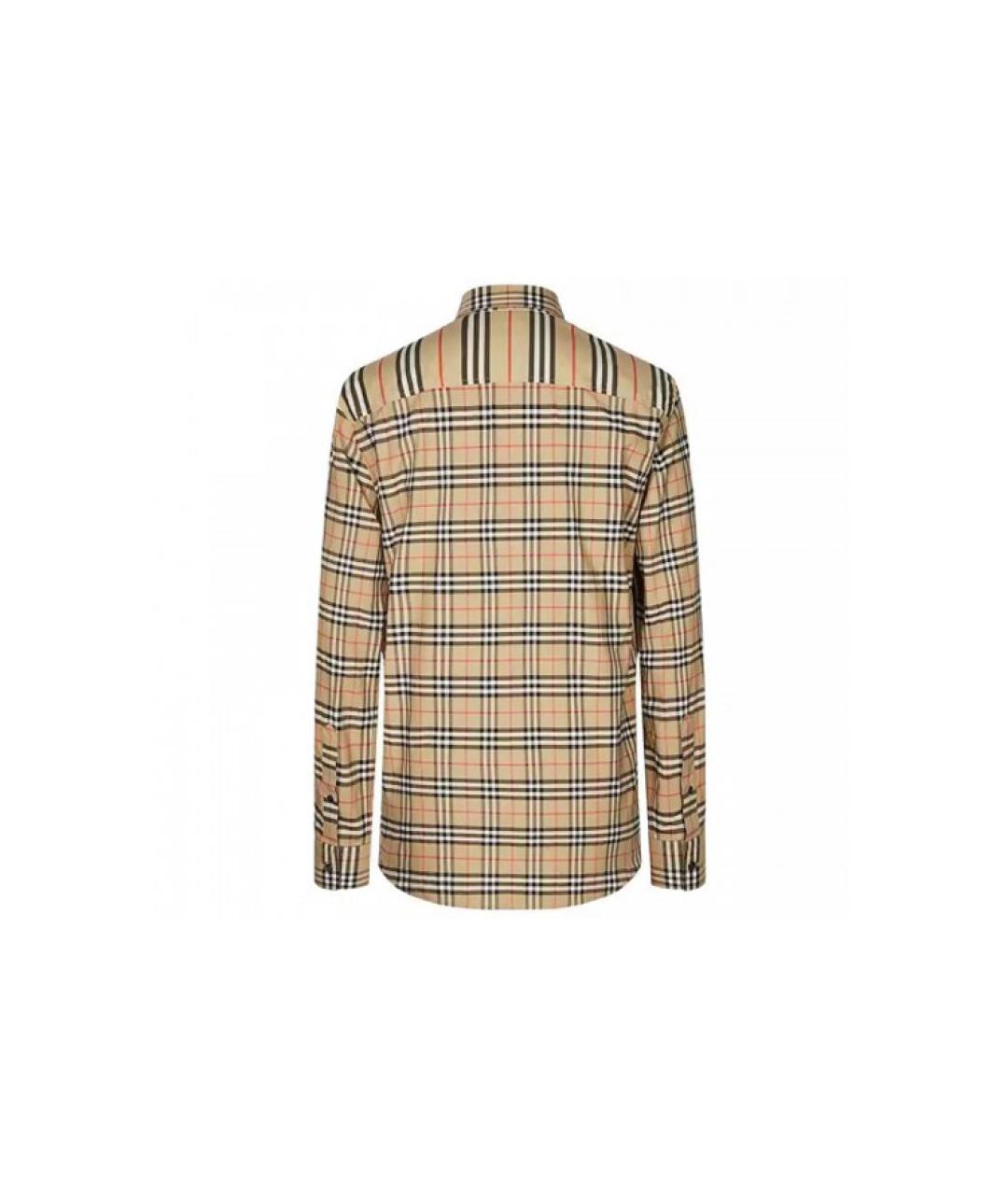BURBERRY Бежевая кэжуал рубашка, фото 2