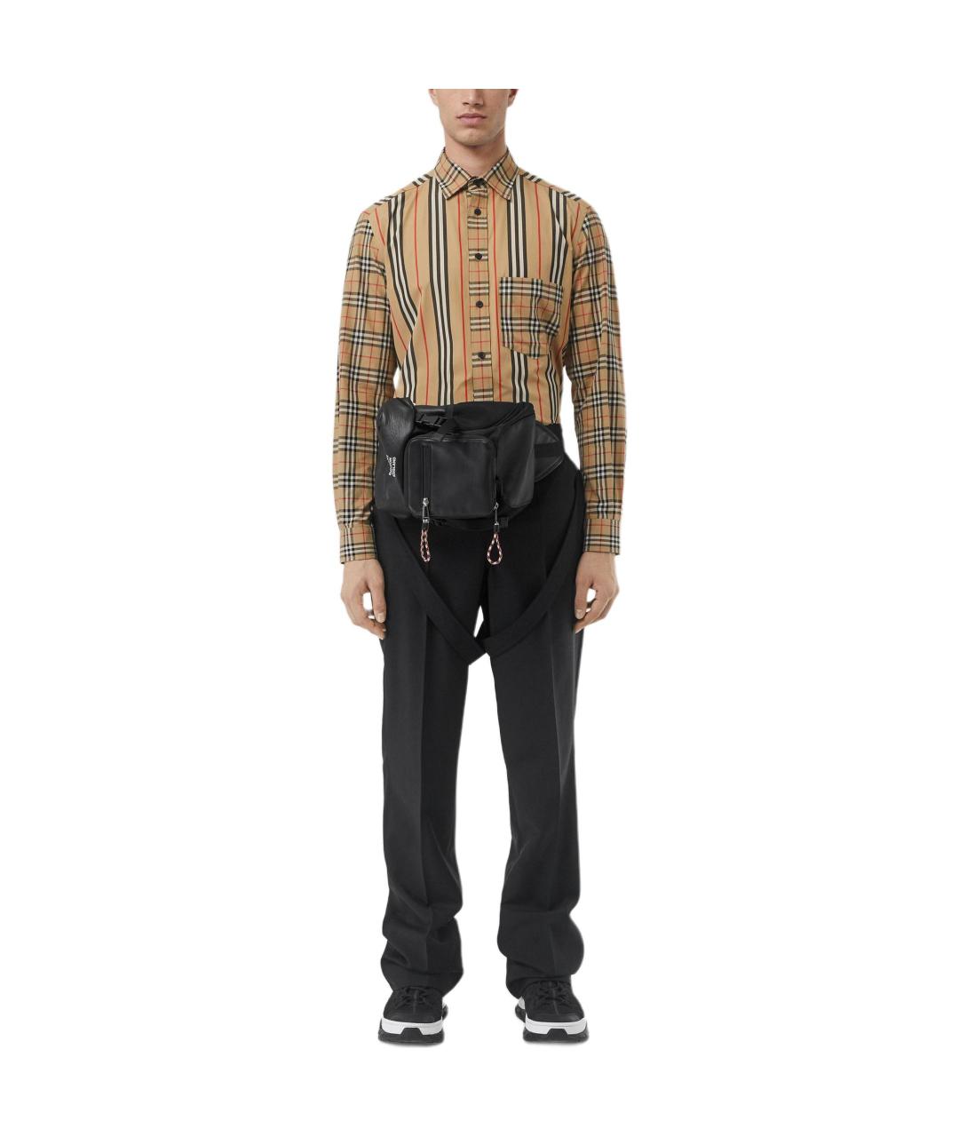 BURBERRY Бежевая кэжуал рубашка, фото 3