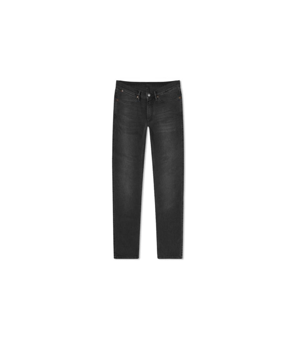 ACNE STUDIOS Черные прямые джинсы, фото 6