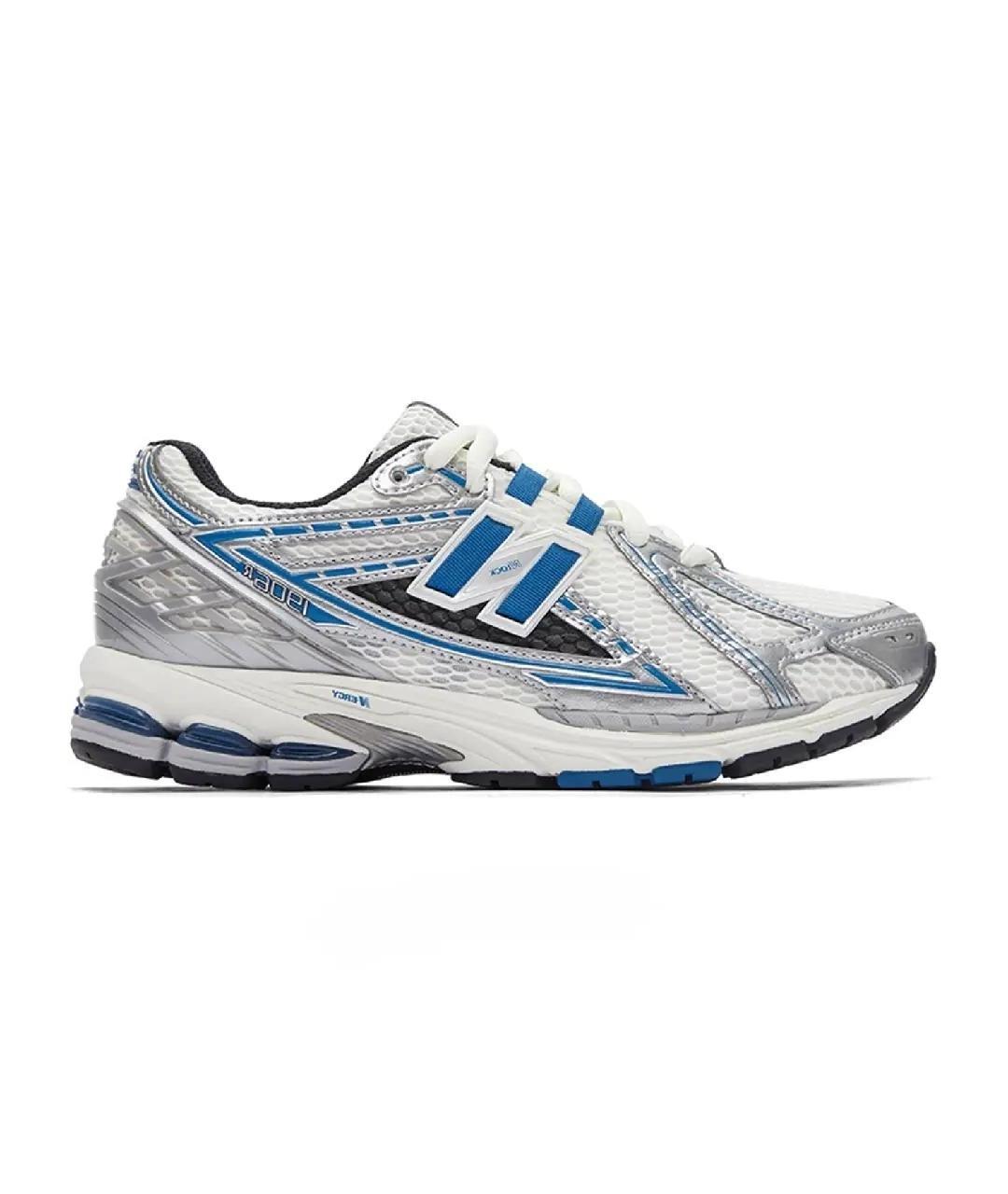 NEW BALANCE Серебряные кроссовки, фото 1