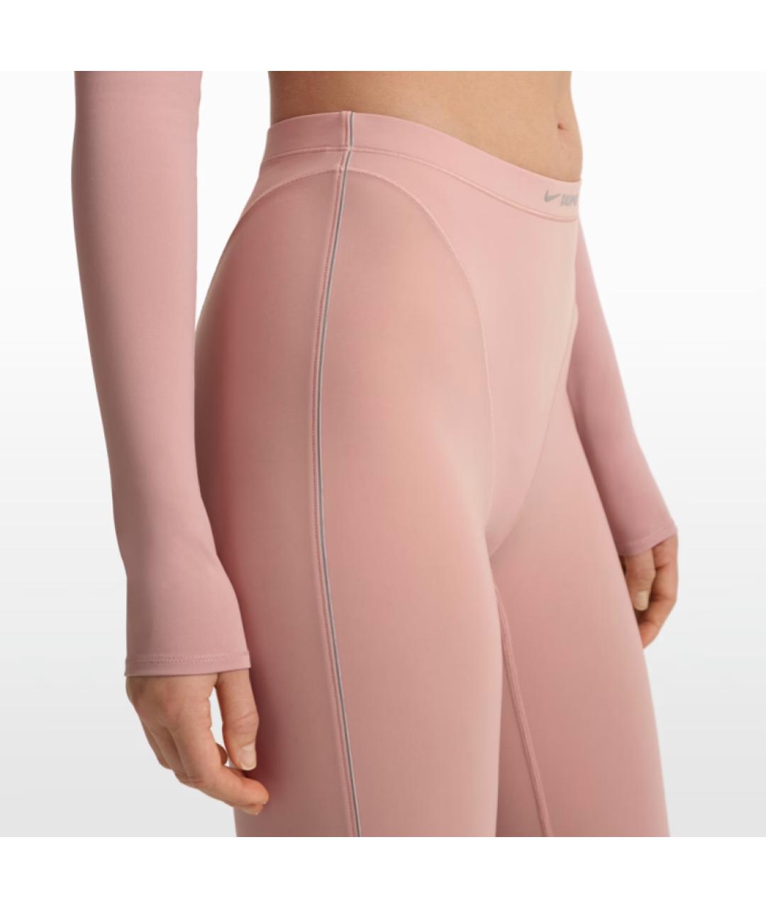 NIKE Розовые леггинсы и велосипедки, фото 5