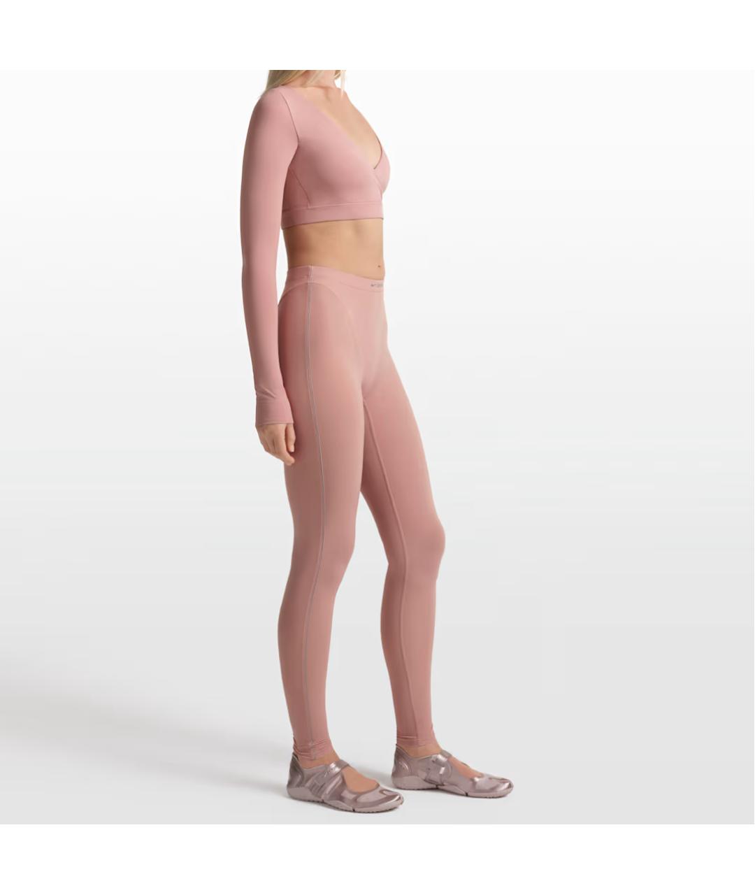 NIKE Розовые леггинсы и велосипедки, фото 3
