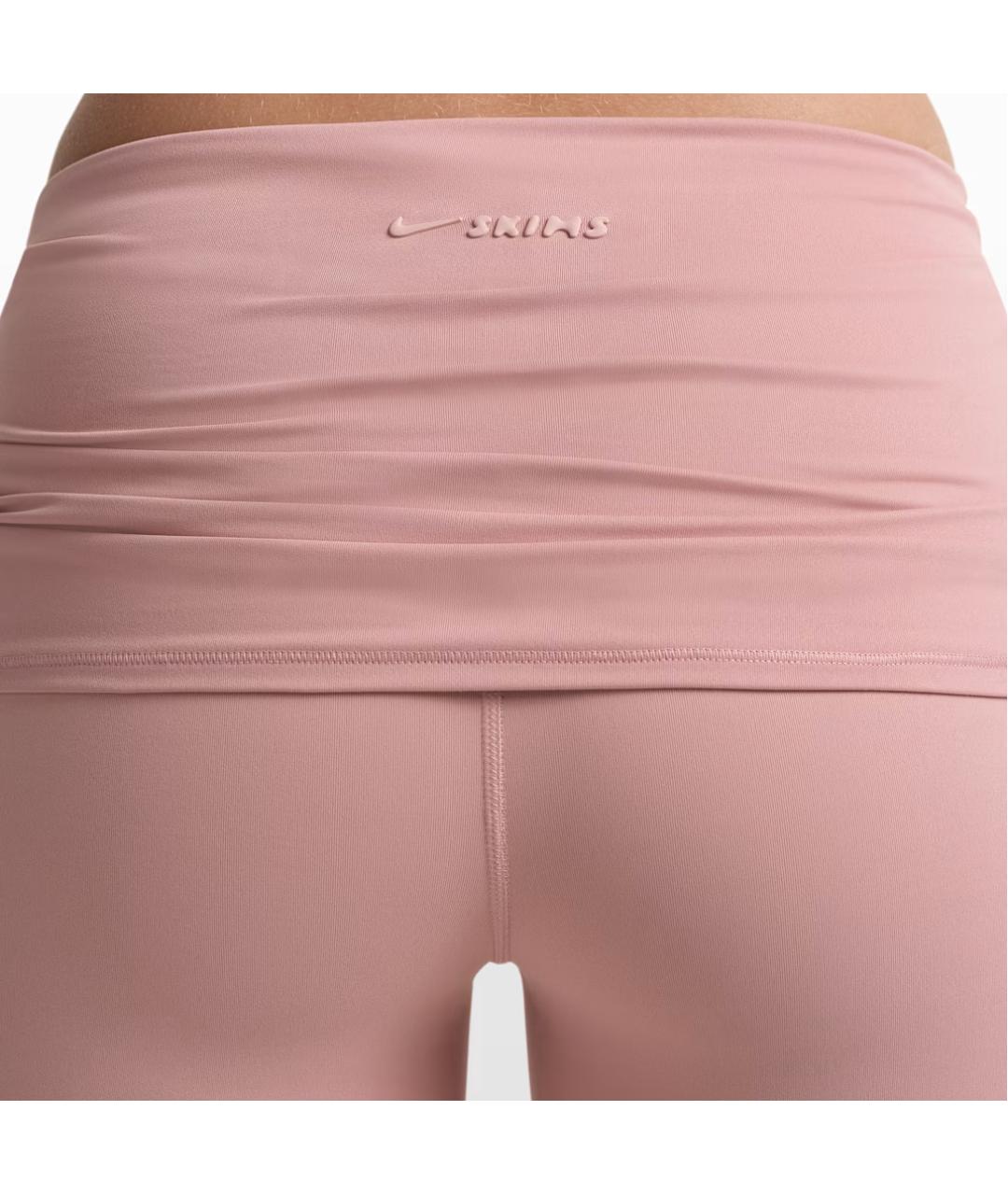 NIKE Розовые спортивные брюки и шорты, фото 4