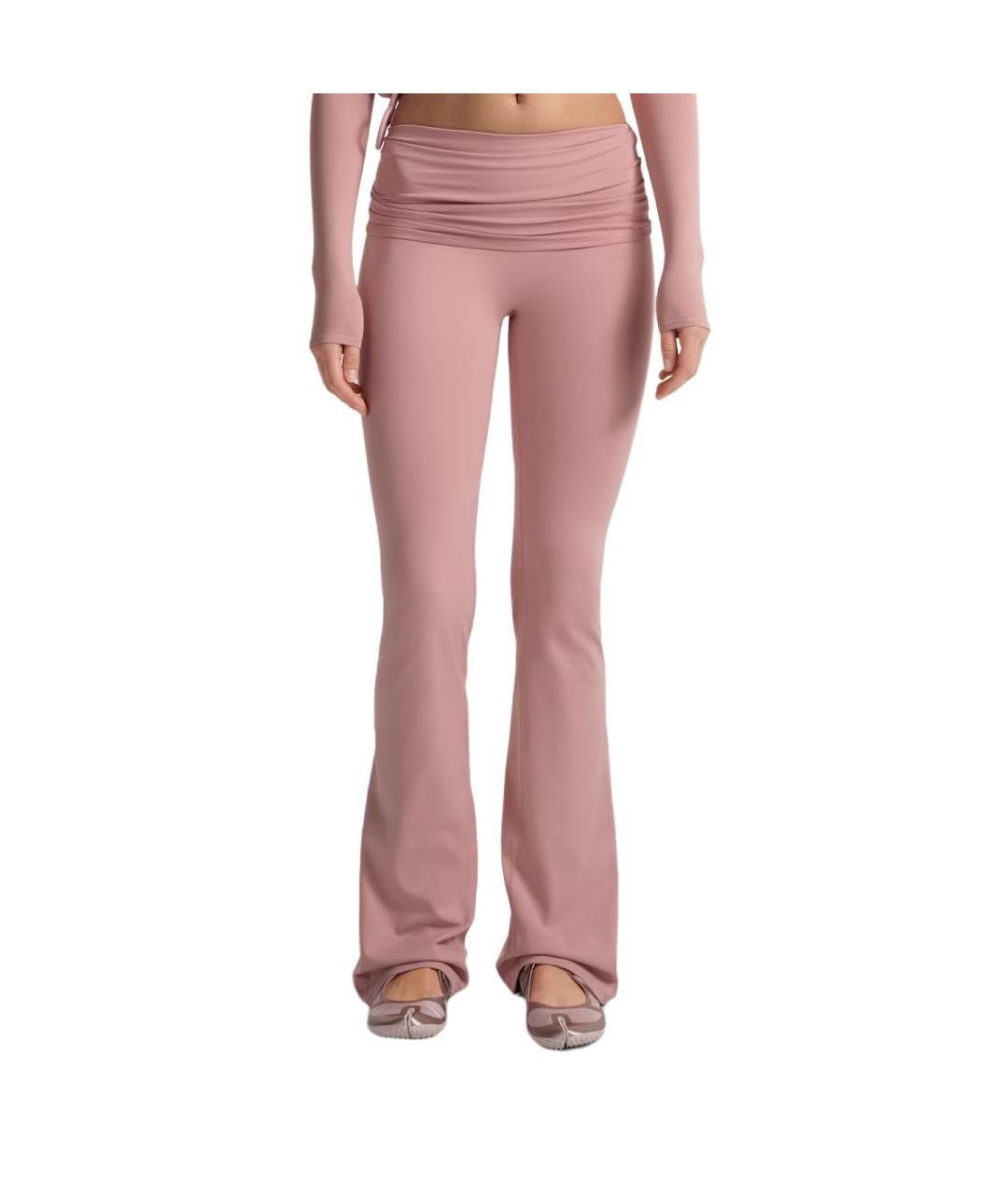 NIKE Розовые спортивные брюки и шорты, фото 5