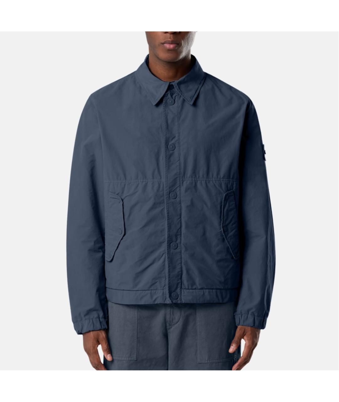STONE ISLAND Синяя куртка, фото 4