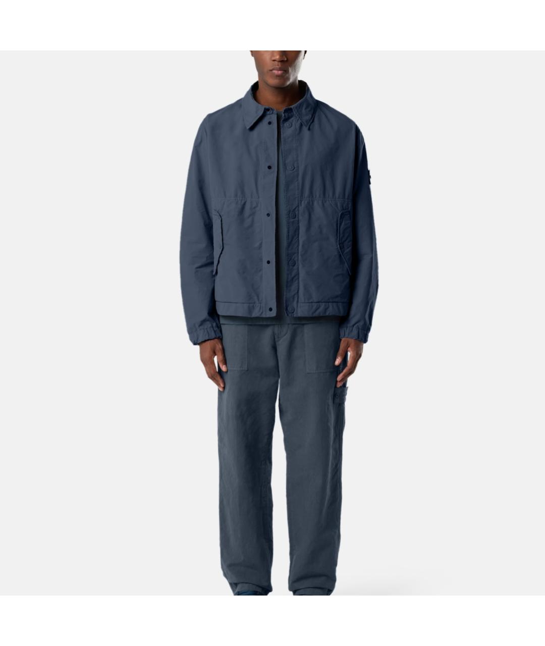 STONE ISLAND Синяя куртка, фото 3