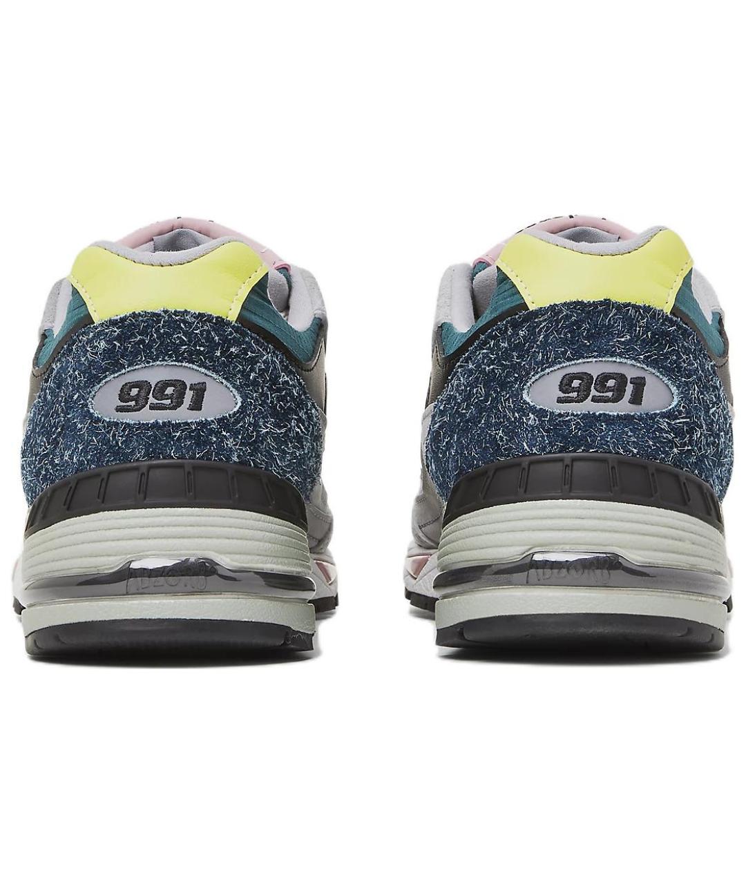 NEW BALANCE Серые низкие кроссовки / кеды, фото 5