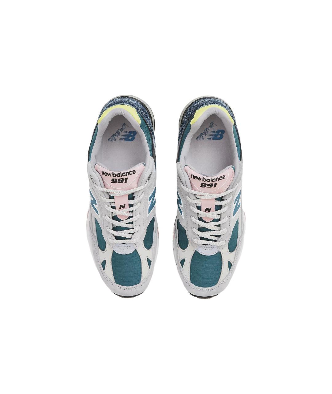 NEW BALANCE Серые низкие кроссовки / кеды, фото 4