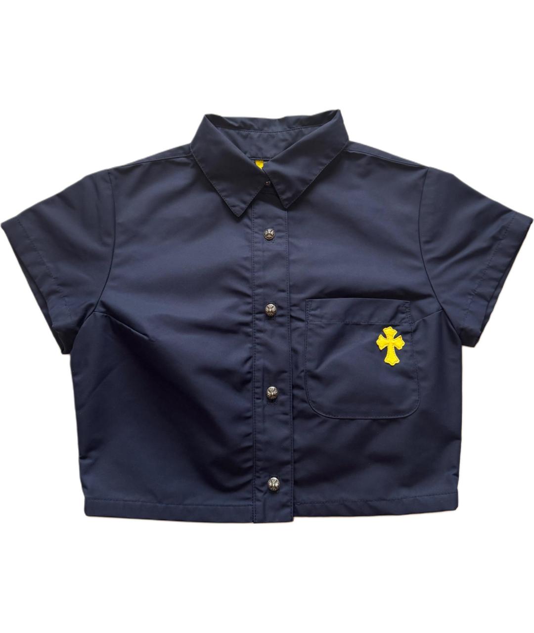 CHROME HEARTS Синяя рубашка, фото 1