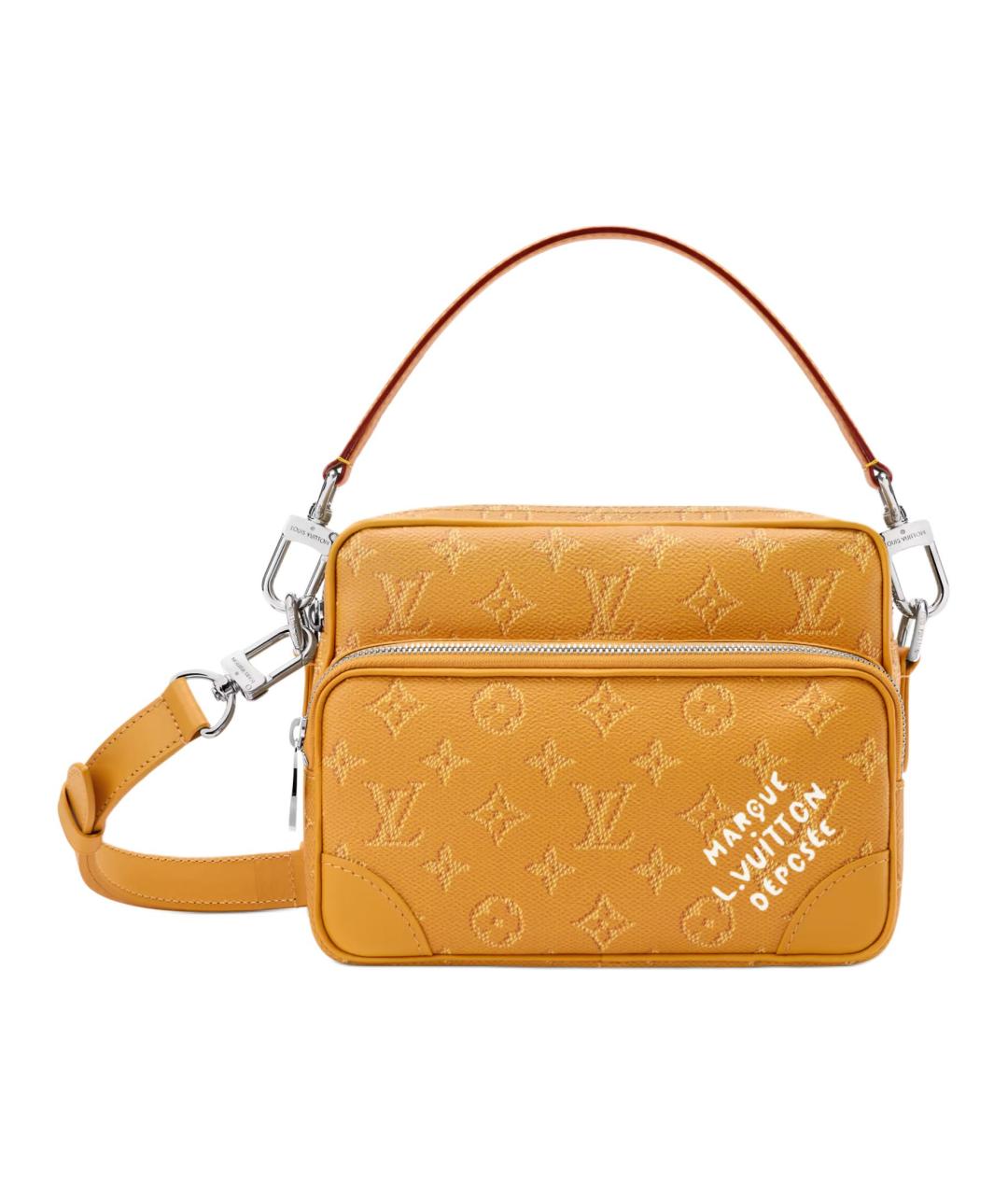 LOUIS VUITTON Желтая сумка на плечо, фото 1