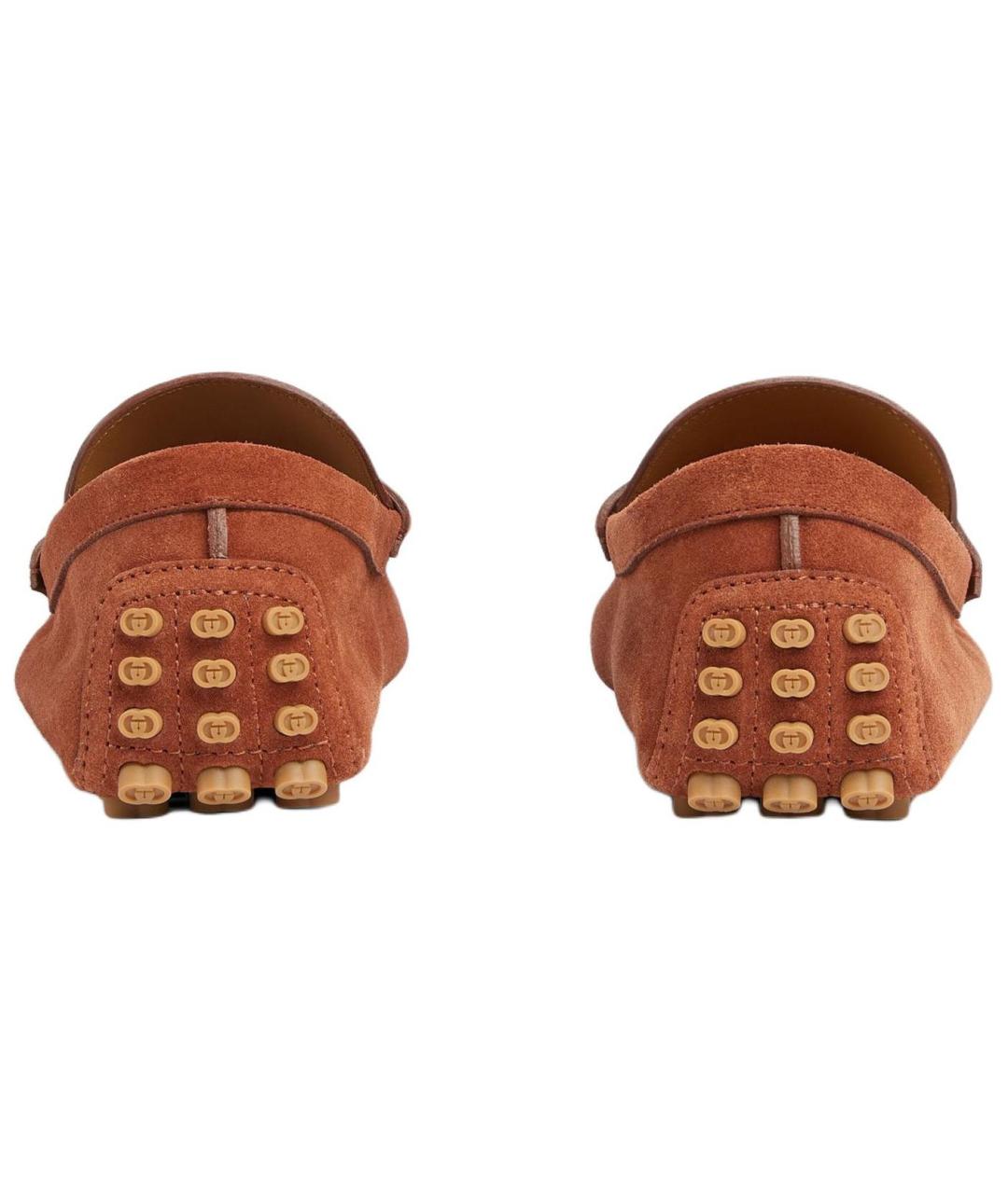 GUCCI Коричневые лоферы, фото 5