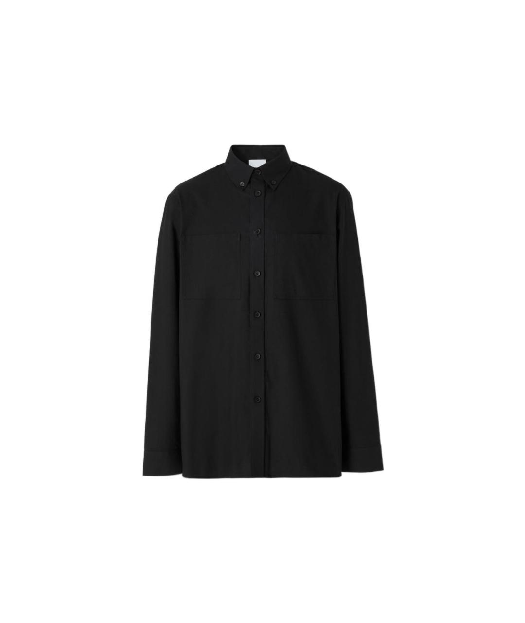 BURBERRY Черная кэжуал рубашка, фото 6