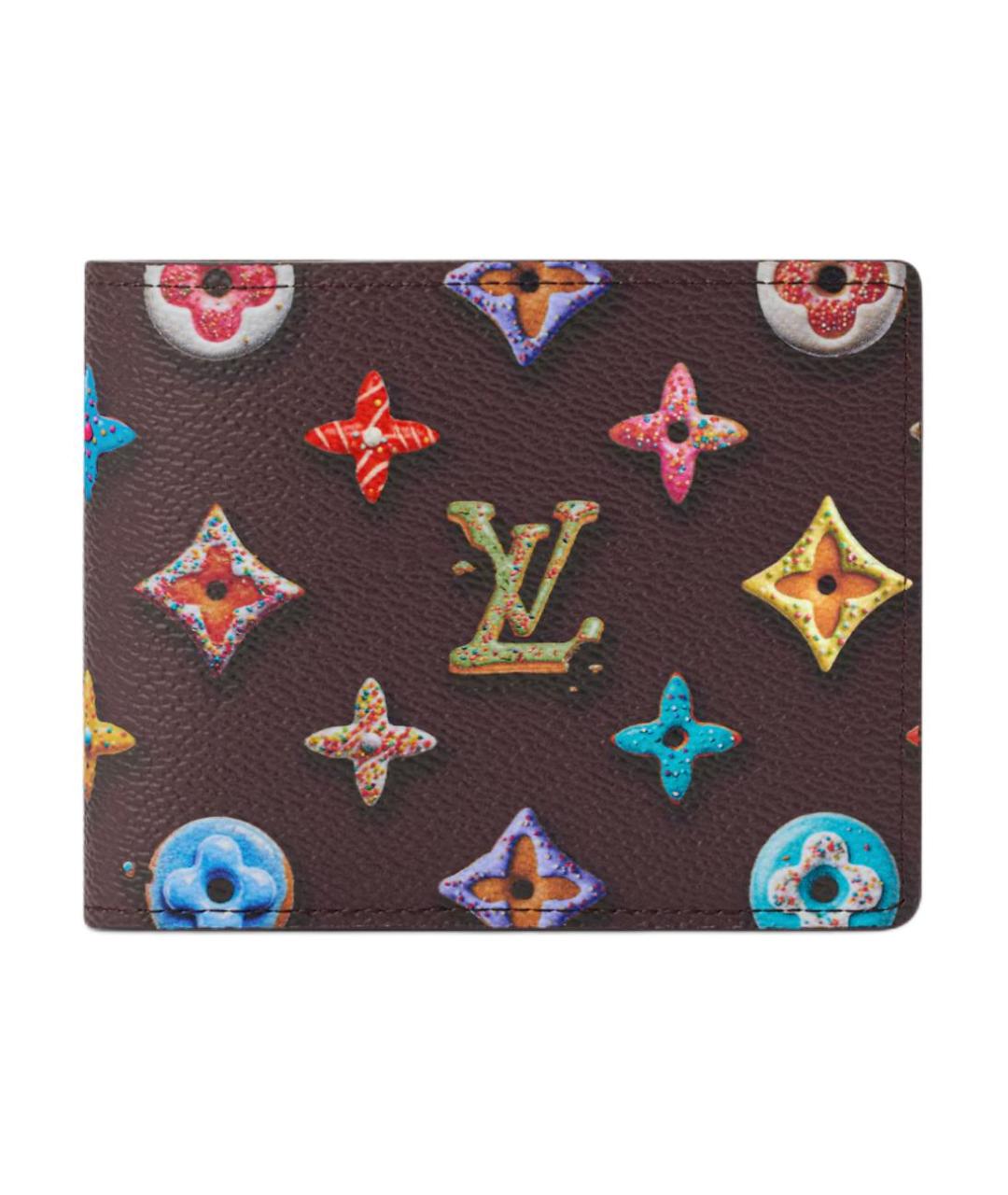 LOUIS VUITTON Коричневый кошелек, фото 1