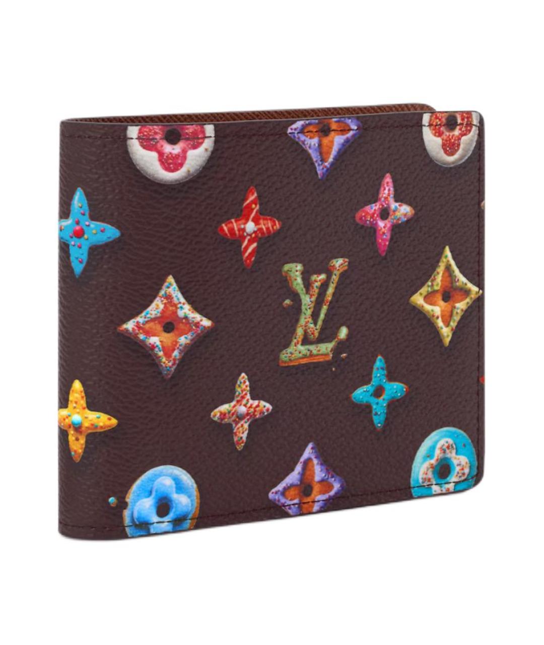 LOUIS VUITTON Коричневый кошелек, фото 2