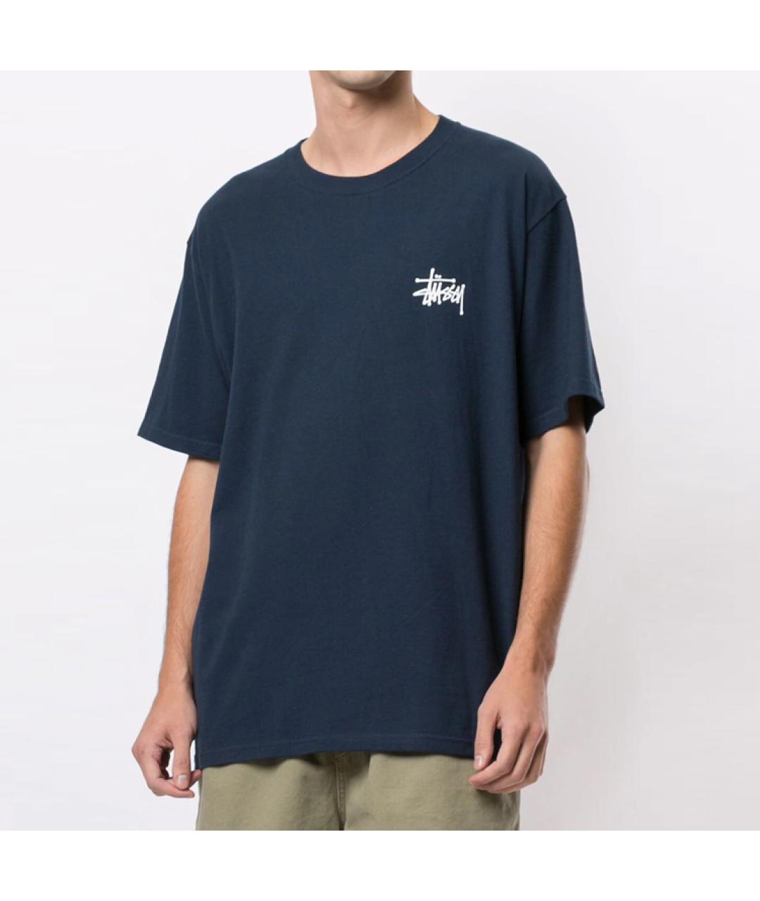 STUSSY Синяя футболка, фото 5