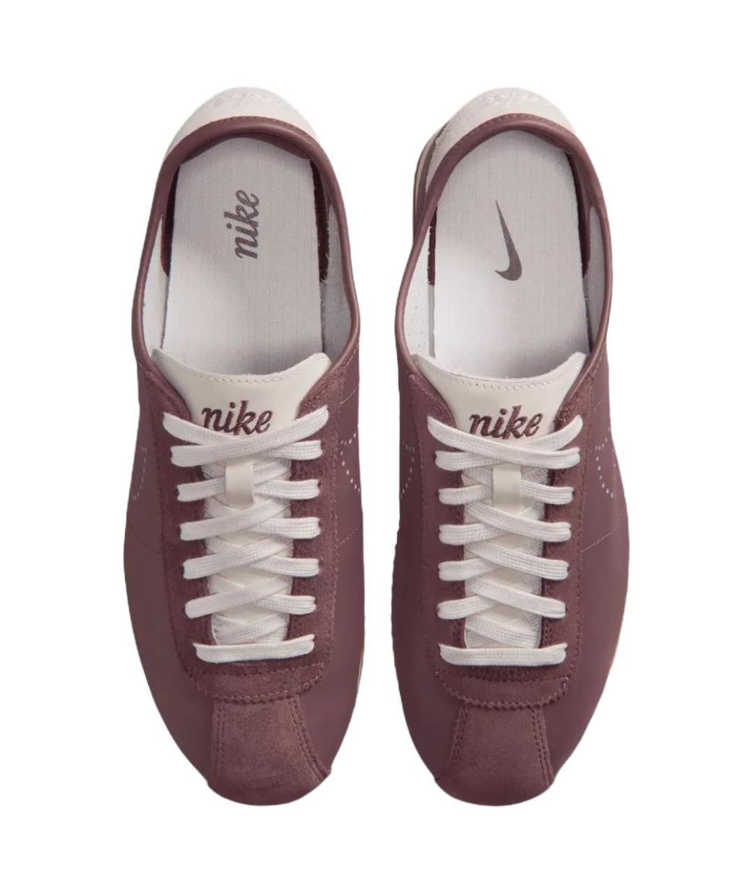 NIKE Розовые кожаные кроссовки, фото 4