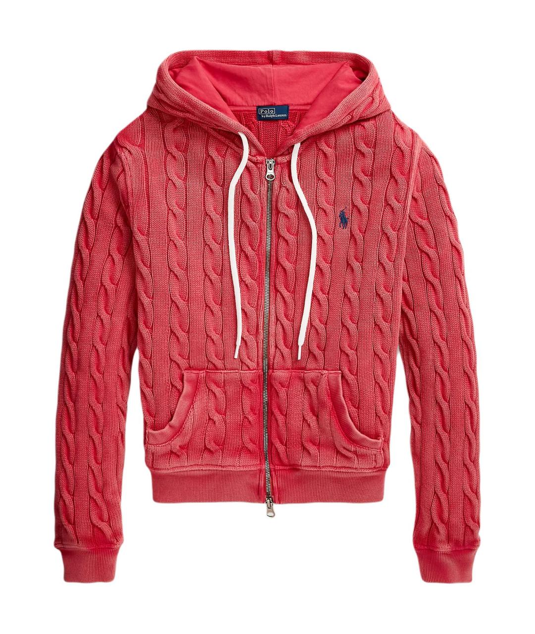 POLO RALPH LAUREN Красный хлопковый джемпер / свитер, фото 1
