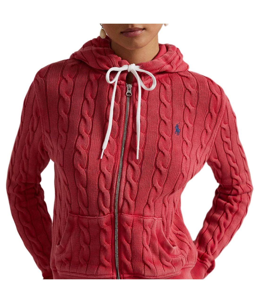 POLO RALPH LAUREN Красный хлопковый джемпер / свитер, фото 5