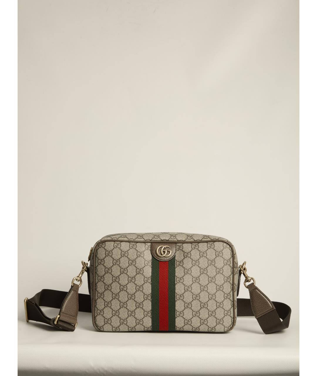 GUCCI Бежевая сумка на плечо, фото 5