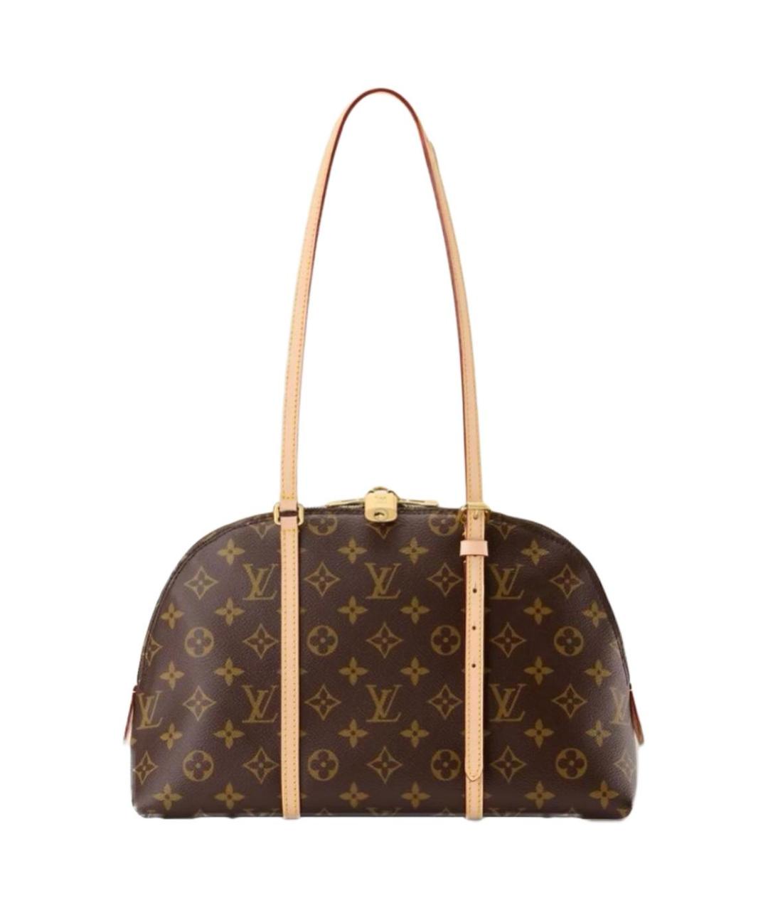 LOUIS VUITTON Коричневая сумка через плечо, фото 1