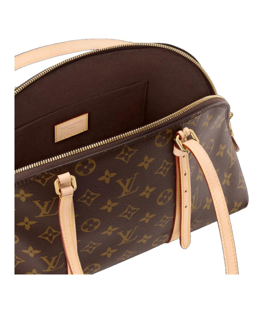 LOUIS VUITTON Коричневая сумка через плечо, фото 5