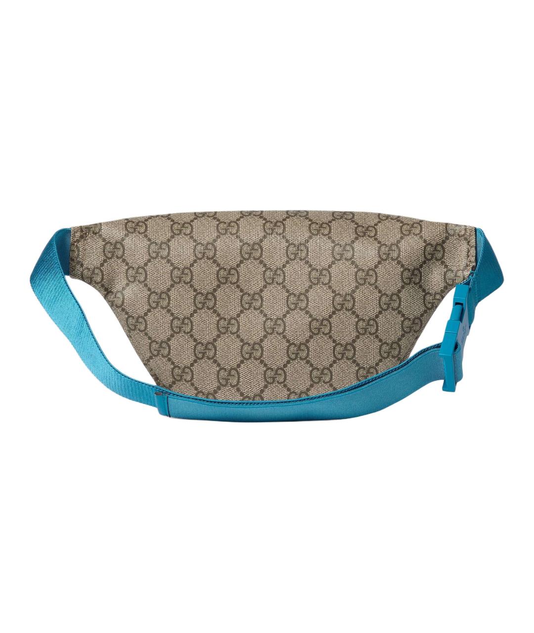 GUCCI Бежевая поясная сумка, фото 3