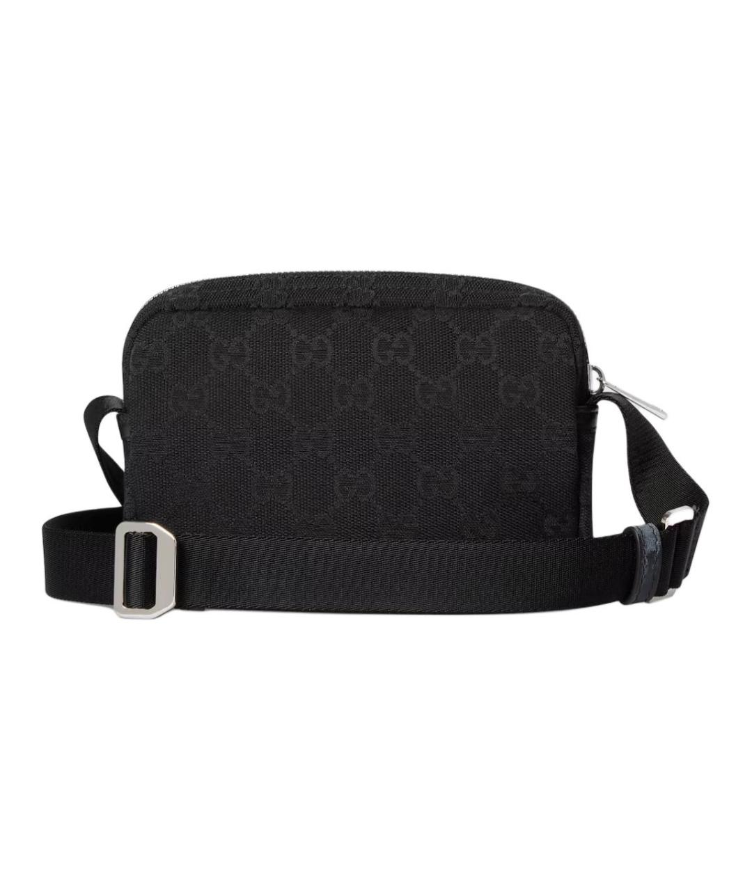GUCCI Черная канва сумка на плечо, фото 3