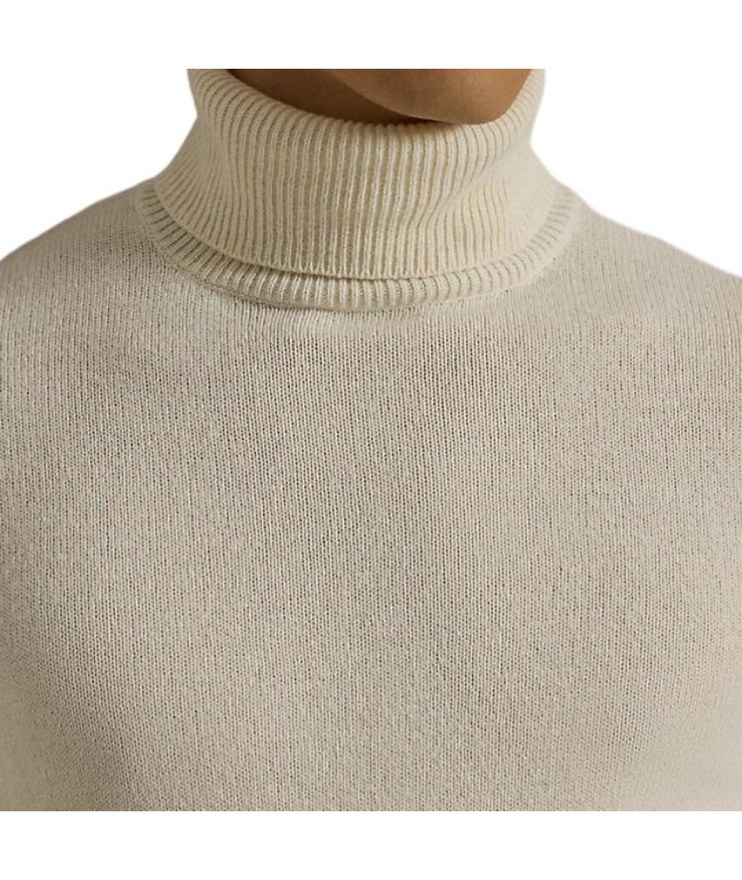 POLO RALPH LAUREN Белый джемпер / свитер, фото 2