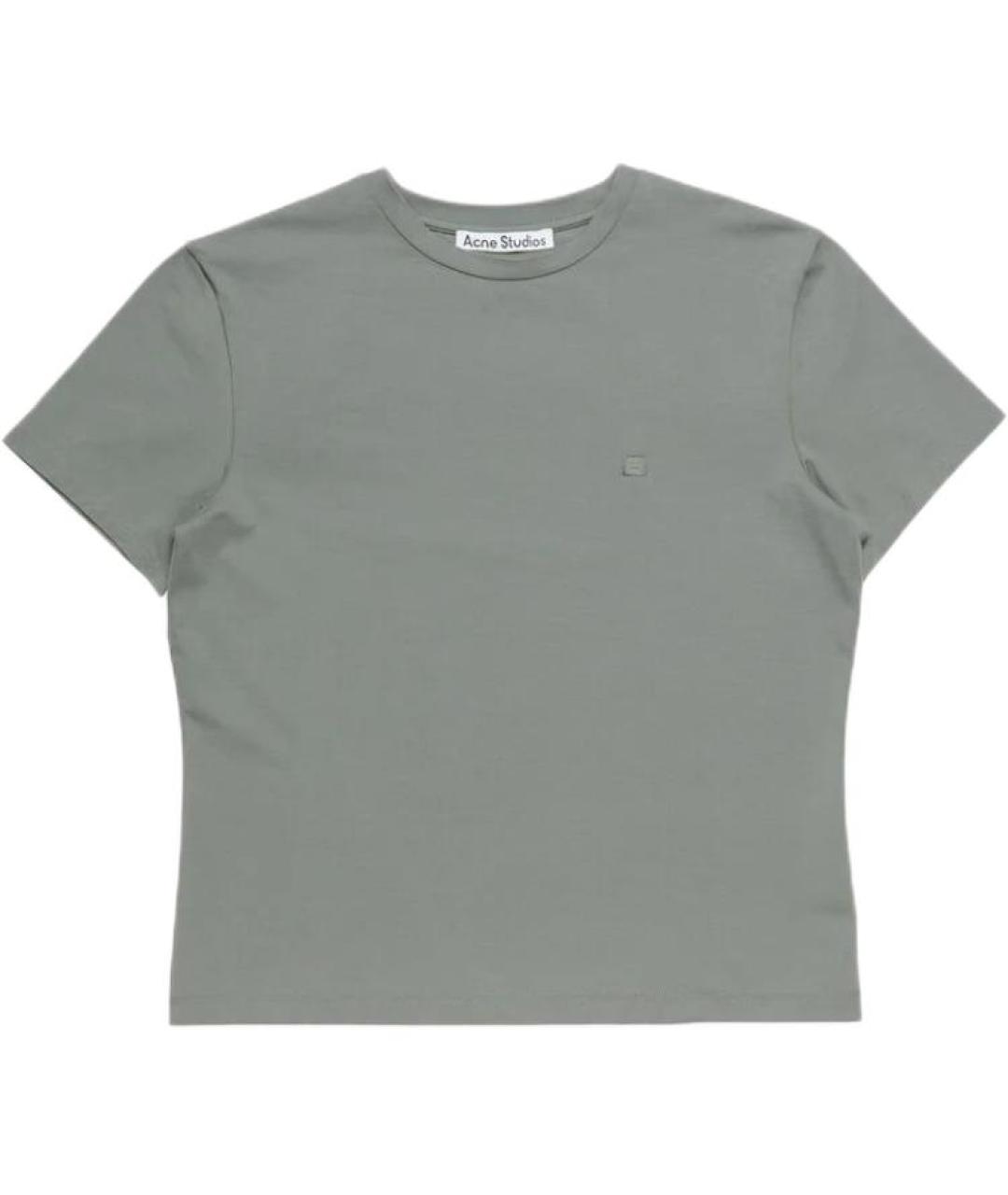 ACNE STUDIOS Серая футболка, фото 1