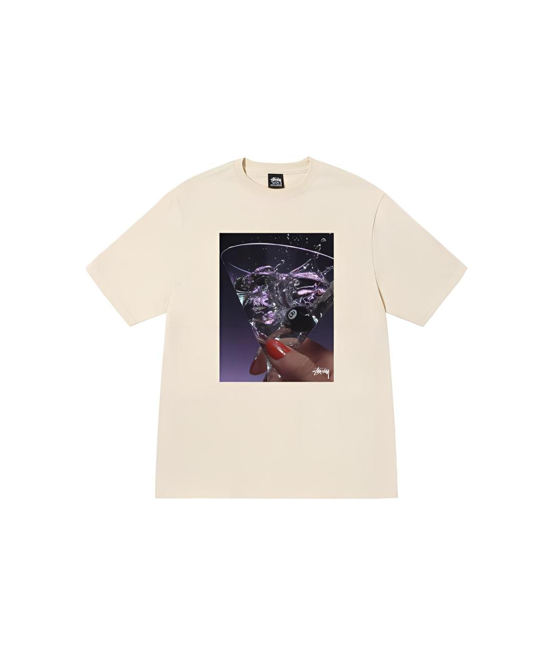 STUSSY Серая футболка, фото 1