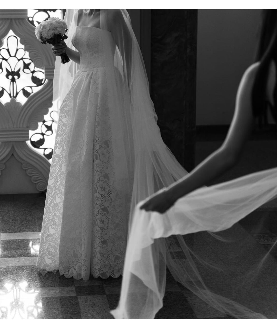 RASARIO Белое кружевное свадебное платье, фото 6