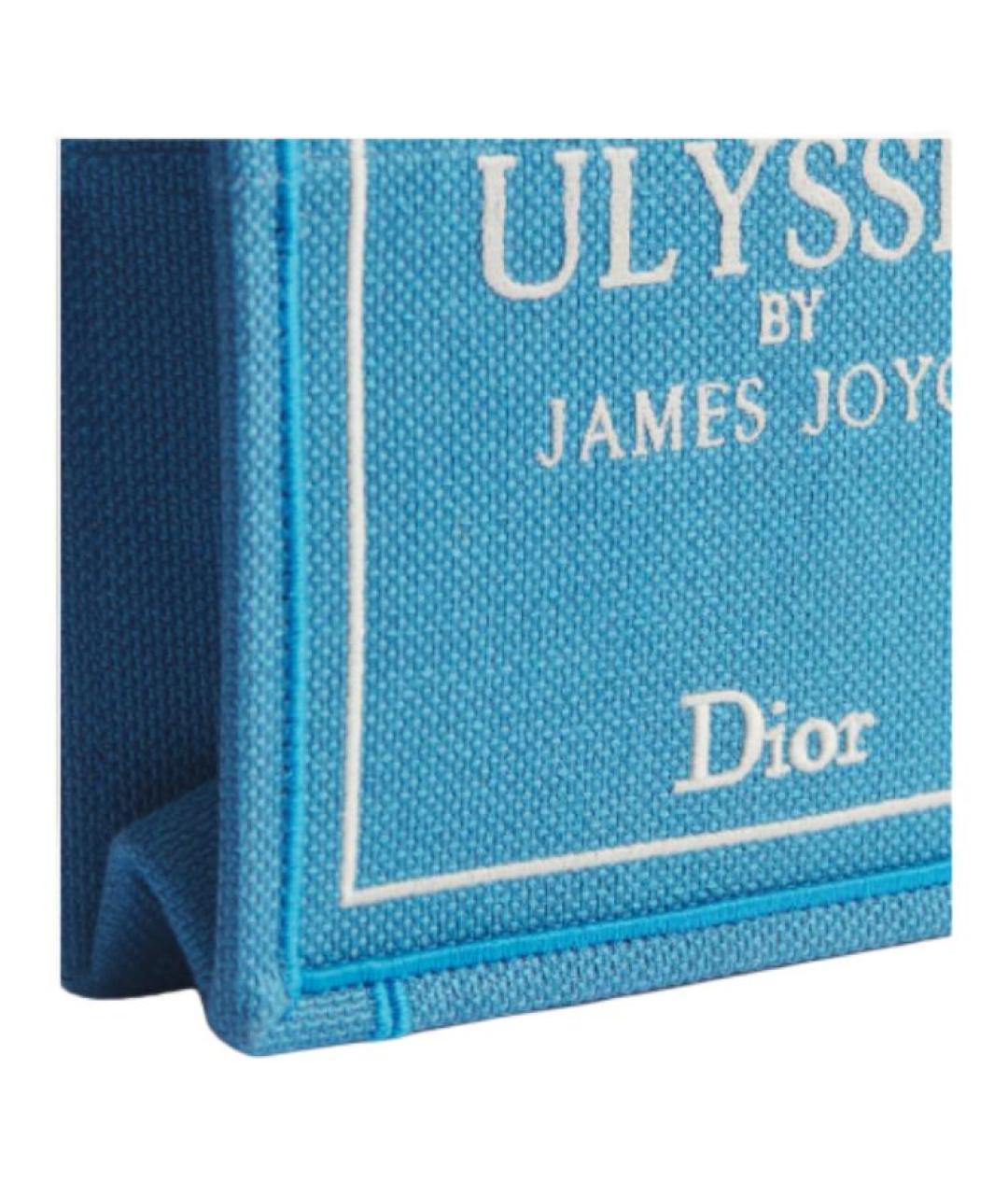 CHRISTIAN DIOR Синяя сумка через плечо, фото 5