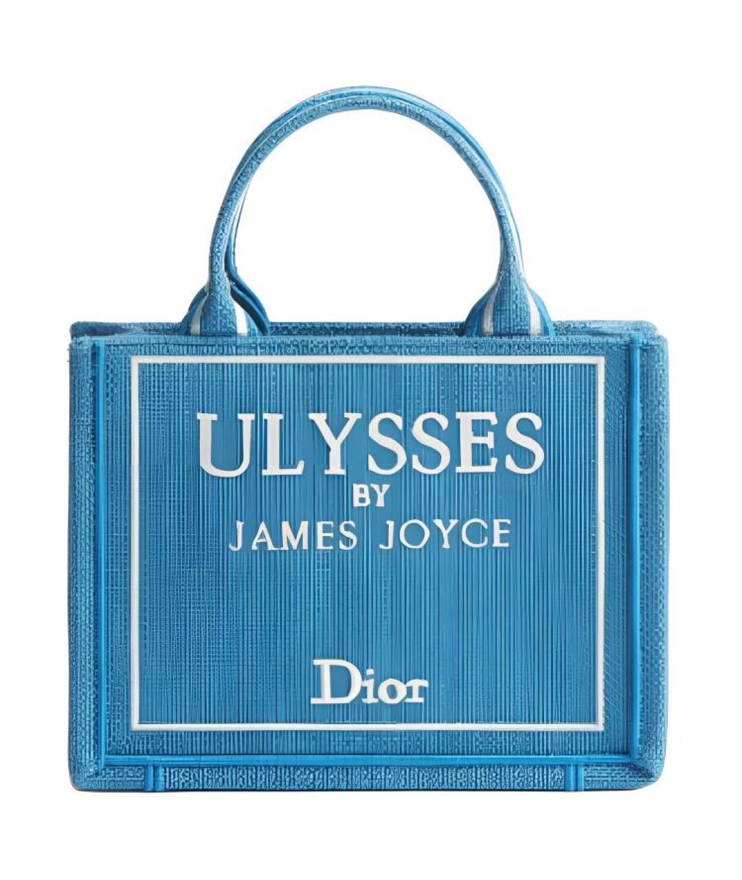 CHRISTIAN DIOR Синяя сумка через плечо, фото 1