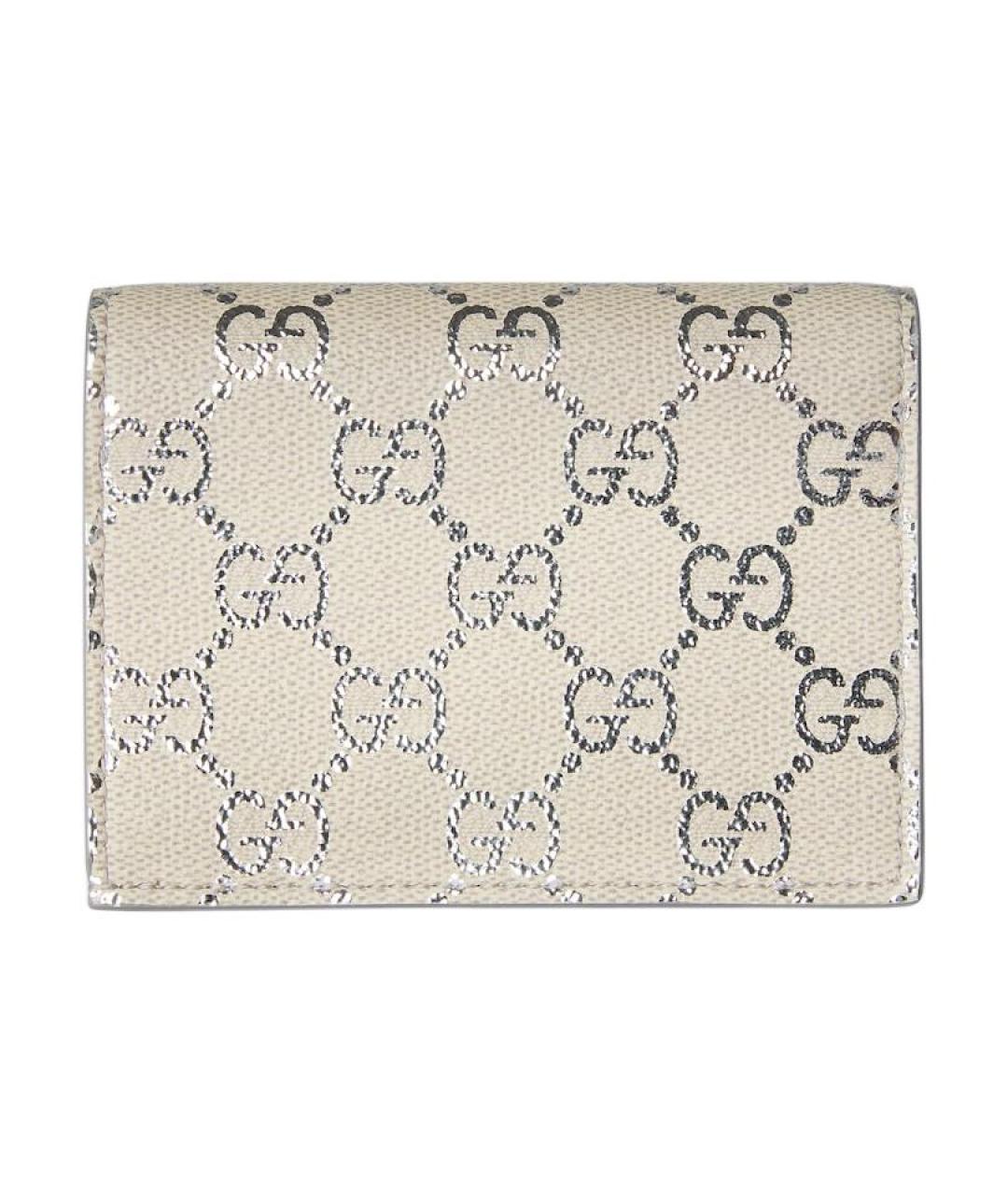 GUCCI Бежевый кошелек, фото 3
