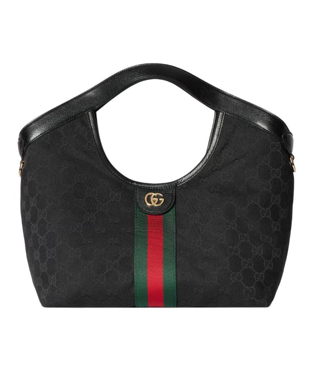 GUCCI Черная сумка тоут, фото 1