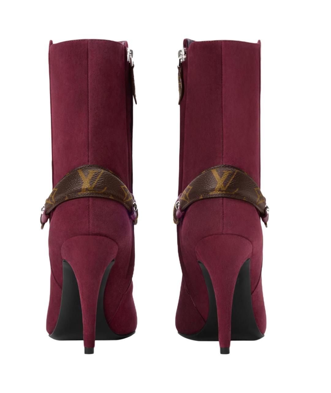 LOUIS VUITTON Фуксия ботильоны, фото 5
