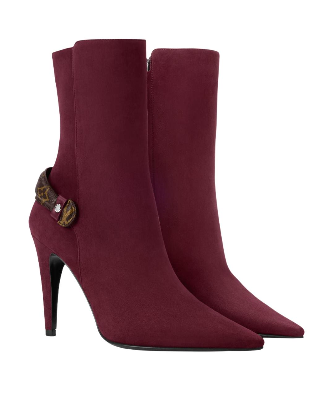 LOUIS VUITTON Фуксия ботильоны, фото 4