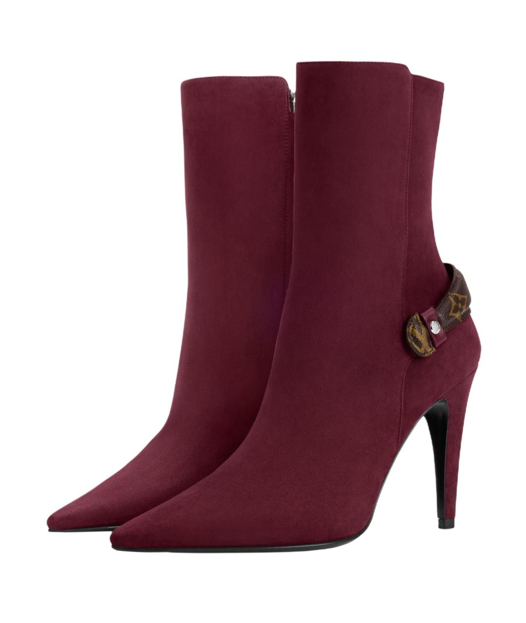 LOUIS VUITTON Фуксия ботильоны, фото 3