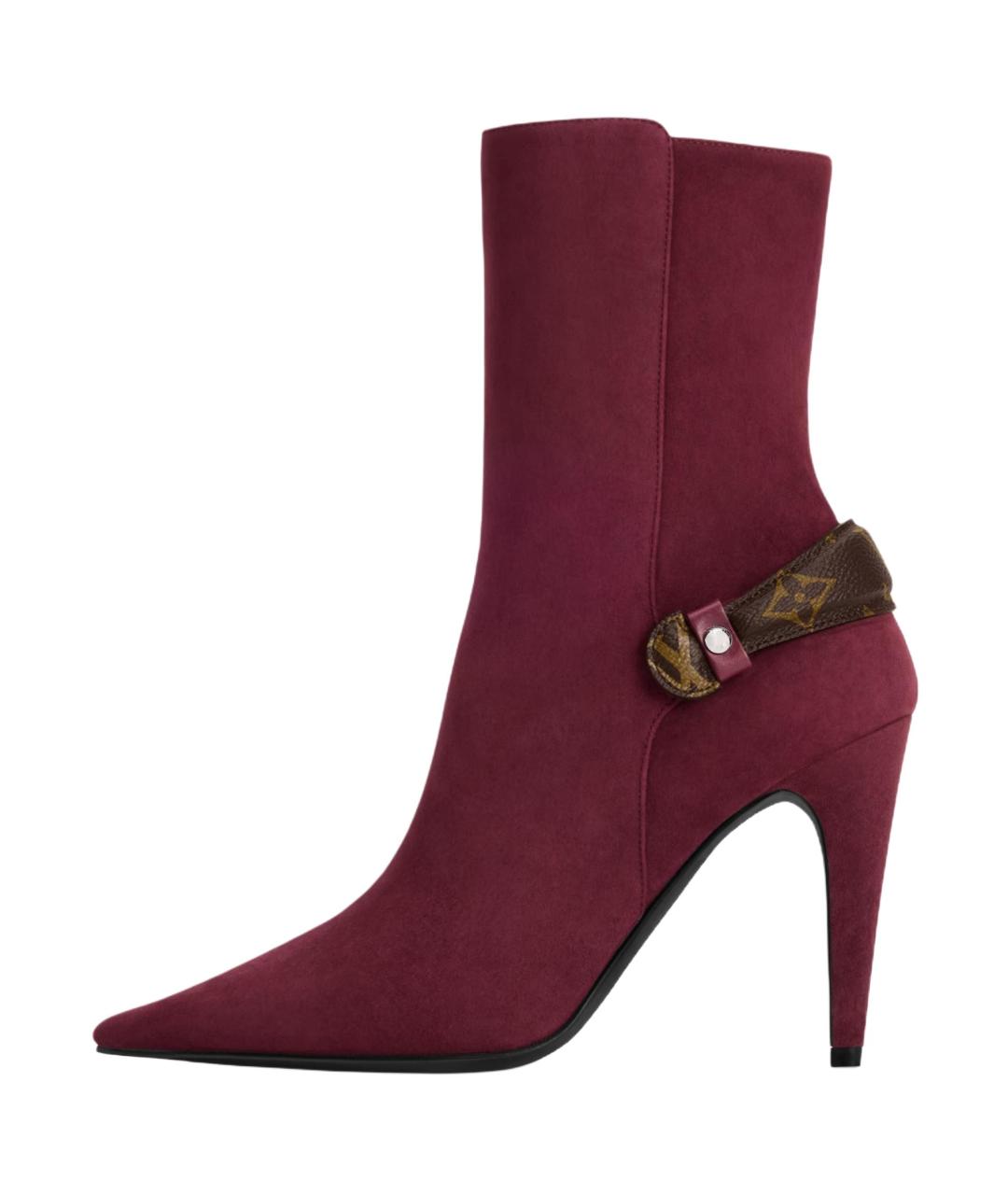 LOUIS VUITTON Фуксия ботильоны, фото 2