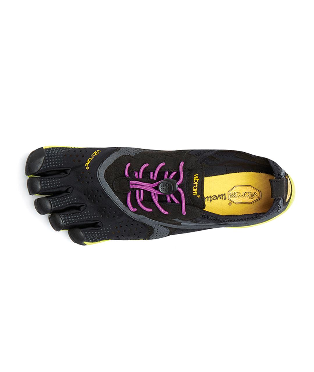 VIBRAM Черные синтетические кроссовки, фото 2