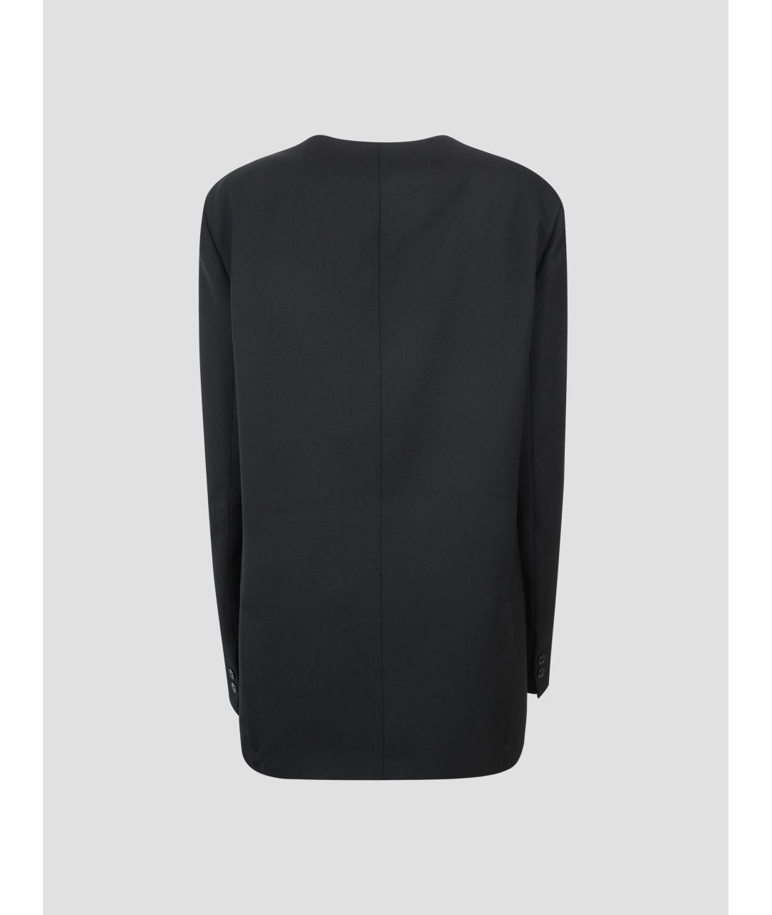 THE FRANKIE SHOP Черный полиэстеровый жакет/пиджак, фото 2